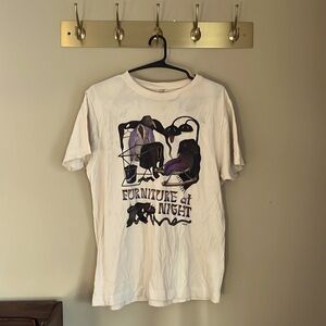 Size medium furniture at night teeshirt